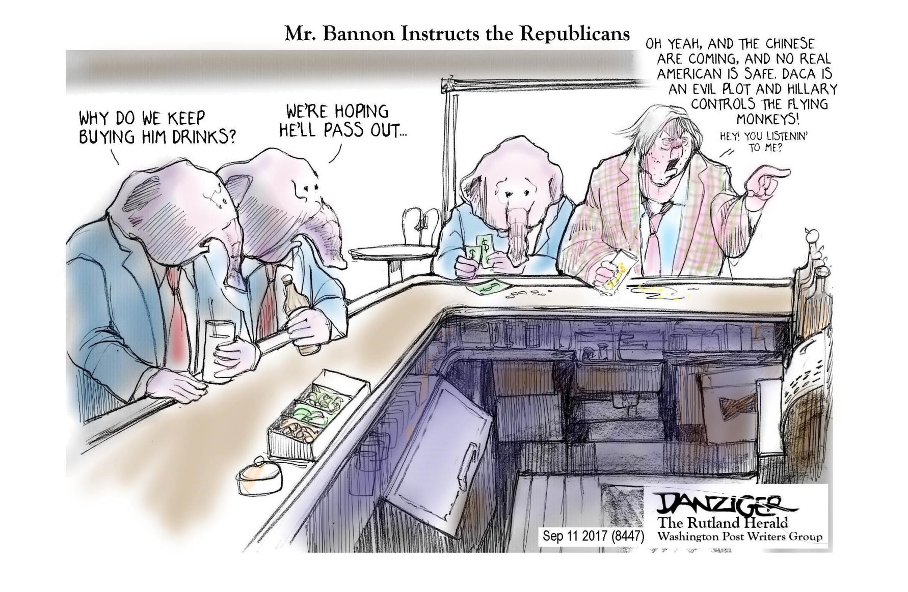 Jeff Danziger cartoon